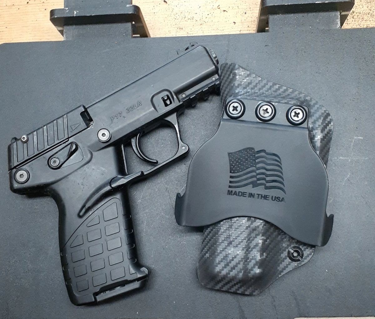 Keltec P17 OWB Paddle Holster